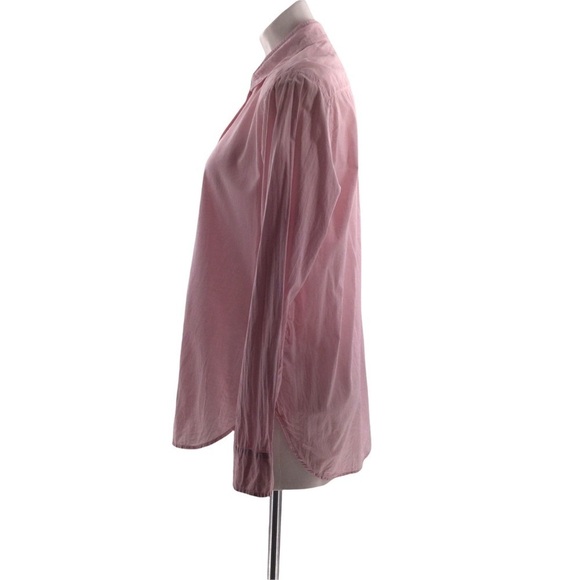 XIRENA Beau Pretty In Pink Button-Down Gauzy Blouse - Picture 3 of 8